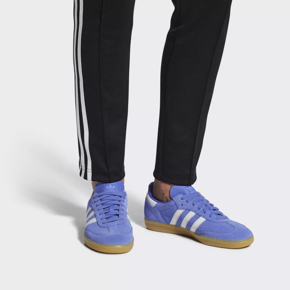 Adidas Samba OG Tenis Morados Para Mujer (MX-72938)